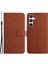 HT06 S24 Case Litchi Doku Standı Telefon Cüzdan Telefon Kılıfı (Yurt Dışından) 1