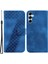 Samsung Galaxy Için M54 5g F54 5g 7 Şeklindeki Baskılı Basılı Düşme Önleyici Deri Cüzdan Standı Case Dark Telefon Kılıfı (Yurt Dışından) 1