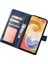 Samsung Galaxy A05 Için Idewei 4g Pu Pu Deri Stand Cep Telefonu Kapağı (Çılgın At Dokusu) Telefon Kılıfı (Yurt Dışından) 2