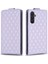 Samsung Galaxy A15 4g Kasa Dikey Flip Pu Deri Deri Kart Tutucu Telefon Kılıfı (Yurt Dışından) 1