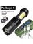 Dahili Pil SK68C LED Mını El Feneri Q5 ve Zoom Su Geçirmez Alüminyum 4 Mod Dahili Pil Kamp Çalışması Için (Yurt Dışından) 2