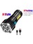 Yıl Tarzı 4led El Feneri Mini Taşınabilir Lamba Dahili 1200MA 18650 Pil USB Şarj Edilebilir LED El Feneri (Yurt Dışından) 2
