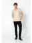 Erkek Fit Rahat Naylon V Yaka Seyahatlik T-Shirt 1