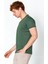 Erkek Fit Rahat Naylon V Yaka Seyahatlik T-Shirt 3