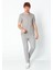 Erkek Fit Extra Rahat Düğmeli Polo Yaka Delikli T-Shirt 1