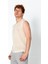 Erkek Fit Extra Rahat Delikli Bisiklet Yaka Kolsuz T-Shirt 3