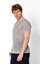 Erkek Fit Polo Yaka Extra Rahat Düğmeli Örme T-Shirt 3