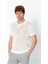 Erkek Fit Polo Yaka Extra Rahat Düğmeli Örme T-Shirt 3
