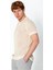 Erkek Fit Polo Yaka Extra Rahat Düğmeli Örme T-Shirt 3