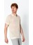 Erkek Fit Polo Yaka Extra Rahat Düğmeli Örme T-Shirt 4