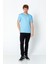 Erkek Fit Rahat Naylon Bisiklet Yaka Seyahatlik T-Shirt 1