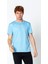 Erkek Fit Rahat Naylon Bisiklet Yaka Seyahatlik T-Shirt 2