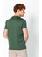 Erkek Fit Rahat Naylon V Yaka Seyahatlik T-Shirt 5