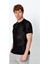 Erkek Fit Polo Yaka Extra Rahat Düğmeli Örme T-Shirt 3