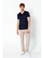 Erkek Fit Rahat Naylon V Yaka Seyahatlik T-Shirt 1
