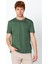 Erkek Fit Rahat Naylon Bisiklet Yaka Seyahatlik T-Shirt 2