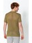 Erkek Fit Polo Yaka Extra Rahat Düğmeli Örme T-Shirt 5