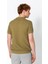 Erkek Fit Extra Rahat Düğmeli Polo Yaka Delikli T-Shirt 5