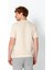 Erkek Fit Extra Rahat Düğmeli Polo Yaka Delikli T-Shirt 5