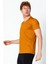 Erkek Fit Rahat Naylon V Yaka Seyahatlik T-Shirt 3