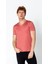 Erkek Fit Rahat Naylon V Yaka Seyahatlik T-Shirt 2
