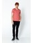 Erkek Fit Rahat Naylon V Yaka Seyahatlik T-Shirt 1