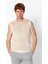 Erkek Fit Extra Rahat Delikli Bisiklet Yaka Kolsuz T-Shirt 2