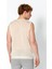 Erkek Fit Extra Rahat Delikli Bisiklet Yaka Kolsuz T-Shirt 5