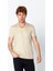 Erkek Fit Rahat Naylon V Yaka Seyahatlik T-Shirt 2
