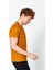 Erkek Fit Rahat Naylon V Yaka Seyahatlik T-Shirt 4