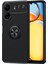 Xiaomi Redmi 13C 4g / Poco C65 Focus Serisi Yüzük Standlı Silikon Kılıf- Siyah AL3363 1