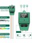 2 Adet 3-In-1 Nem Ölçer Işık ve Ph Test Cihazı Bitki Bakımı Için Bahçe/çim/çiftlik/kapalı ve Açık Yeşil 200MM Metal Prob (Yurt Dışından) 2