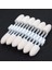 12 Adet Parlatma Parlatma Aracı 25 Adet Set ile 1/8 Inç Keçe Parlatma Parlatma Noktaları Monte Taklit Yün (Yurt Dışından) 4