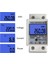 80A 35MM Dın Ray Tek Fazlı Iki Telli LCD Arka Işık Dijital Ekran Tüketimi Enerji Elektrik Sayacı 220V 230V 50Hz 60Hz Yeni (Yurt Dışından) 4