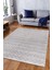 Elmina A.gri Beyaz Halı Yumuşak Oturma Odası Salon Çocuk Odası Mutfak Halısı F0325 80 x 300 1