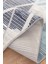 Troya Mavi Krem Halı Yumuşak Oturma Odası Salon Çocuk Odası Mutfak Halısı J0065 80 x 150 5
