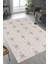 Troya Beyaz Gri Halı Yumuşak Oturma Odası Salon Çocuk Odası Mutfak Halısı J0090 150 x 230 1