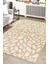 Wilto Sarı Beyaz Halı Yumuşak Oturma Odası Salon Çocuk Odası Mutfak Halısı PF100 200 x 290 1