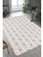 Troya Beyaz Gri Halı Yumuşak Oturma Odası Salon Çocuk Odası Mutfak Halısı J0092 150 x 230 1