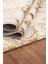 Wilto Sarı Beyaz Halı Yumuşak Oturma Odası Salon Çocuk Odası Mutfak Halısı PF100 80 x 150 3