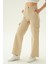 13107 Kargo Cep Dikişli Pantolon Bej 4