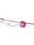 Catnip Toyz Fluffy Magic Stick Peluş Kedi Olta Oyuncağı Pembe 46 cm 1