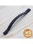 Akasya Kulp Mobilya Mutfak Dolabı Çekmece Dolap Kulpları Kapak Kulpu Kulbu Siyah Renk 160 mm Metal 1