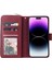 El Kayışı ile iphone 14 Pro Max Için Kılıf Kapak Kapak Kart Tutucu Cüzdan 9 (Yurt Dışından) 5