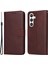 Samsung Galaxy S24+ Pu Pu Deri Buzağı Dokusu Telefon Kılıfı (Yurt Dışından) 1