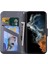 Samsung Galaxy S23 Ultra Karikatür Hayvan Desen Pu Deri Cep ları Strap Grey Telefon Kılıfı (Yurt Dışından) 2
