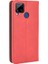 Realme C15 Manyetik Kapatma Cüzdan Pu Deri Için Kılıf (Yurt Dışından) 4