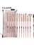 Çanta ile 12 Adet Pembe Maange Pro Göz Makyaj Fırçaları Kozmetik Çantalı Set Rose Gold Makyaj Fırçası Göz Farı Karıştırma Makyaj Fırçası Maquiagem (Yurt Dışından) 2