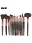 Çikolata Maange Profesyonel Osmetic Makyaj Fırçası Fondöten Göz Farı Dudak Makyaj Göz Fırçaları Seti Kiti Pinceaux Maquillage (Yurt Dışından) 5