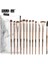 Çanta ile 12 Adet Cilt Maange Pro Göz Makyaj Fırçaları Kozmetik Çantalı Set Rose Gold Makyaj Fırçası Göz Farı Karıştırma Makyaj Fırçası Maquiagem (Yurt Dışından) 1